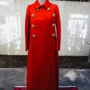 Givenchy, Hubert de Givenchy 1960's Long Evening Coat